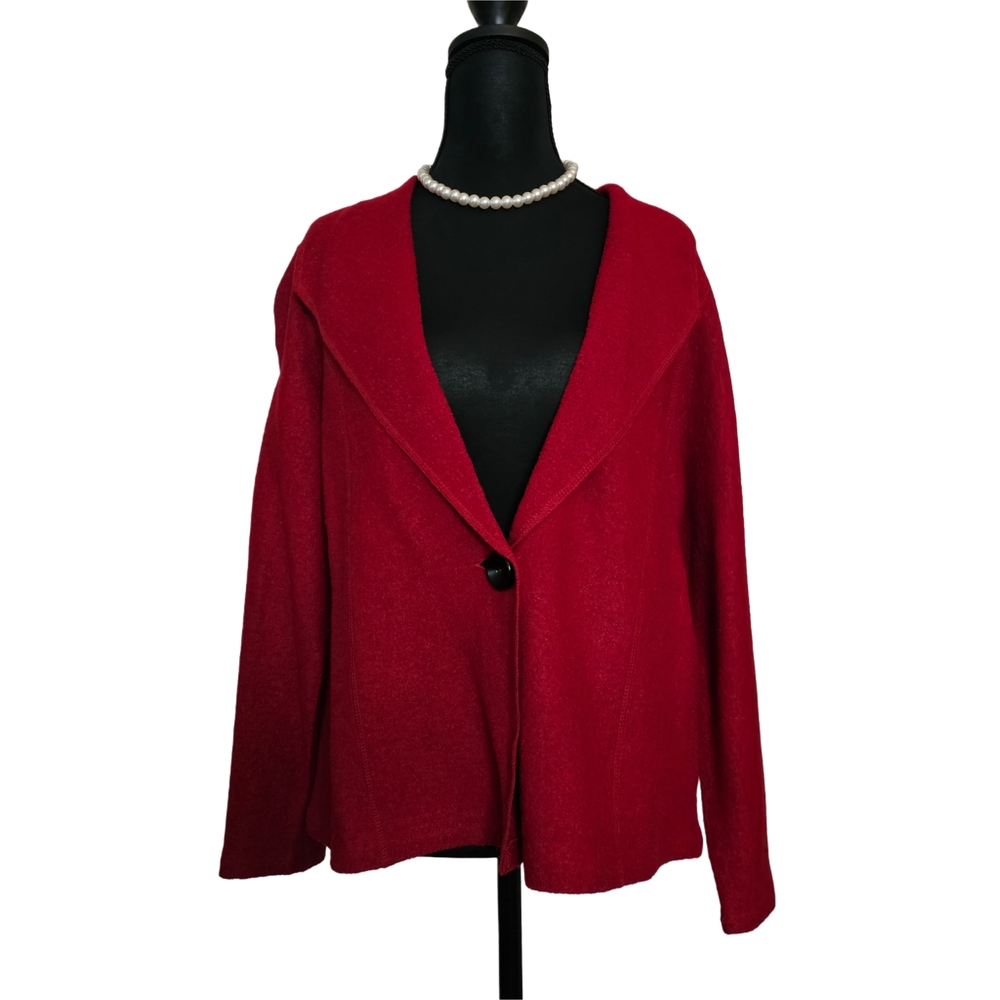 Kasper Red Blazer